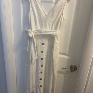 White Cotton Dress